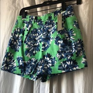 JCREW Floral shorts